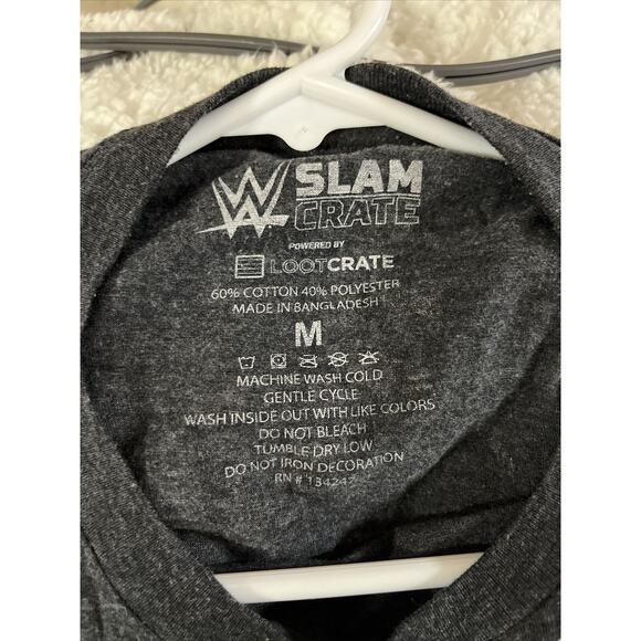 WWE AJ Styles XL T Shirt Phenomenal One Men’s Slam Crate Loot Crate Gray Wrestle - Picture 6 of 6
